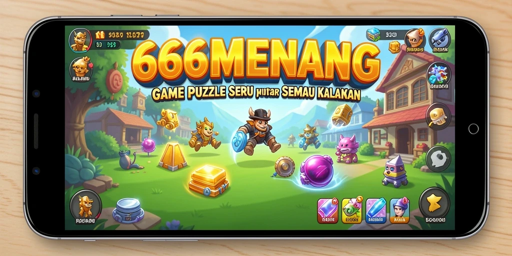 Tampilan gameplay menarik dari 666MENANG dengan teka-teki yang menantang.