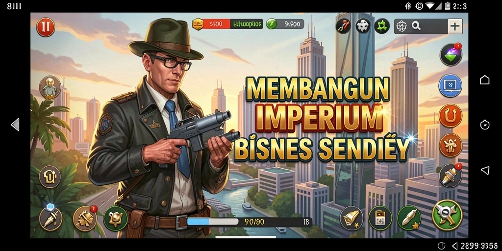 Screenshot gameplay Tycoon dari 8II yang menarik dan interaktif.