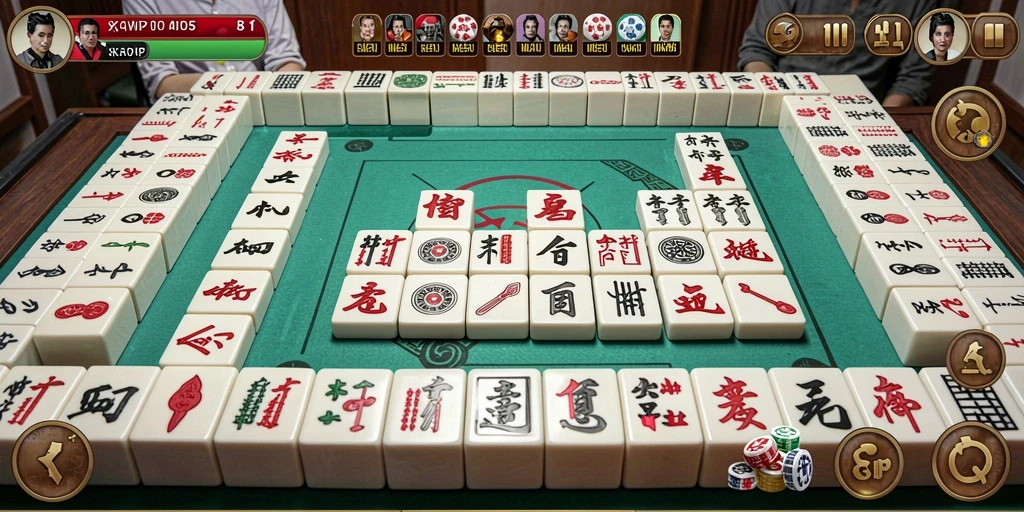Screenshot utama <strong>8SVIP</strong> menampilkan seru dan menantang permainan Mahjong.