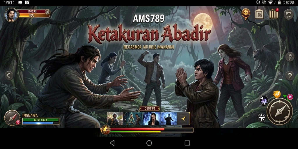 Tampilan gameplay AMS789 yang mencekam dan menakutkan.