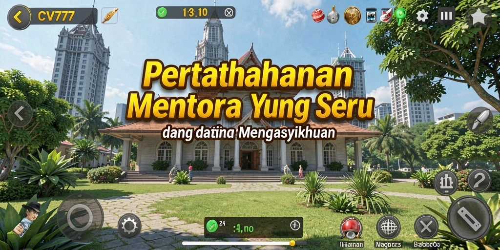 Tangkapan layar gameplay <strong>CV777</strong> yang menampilkan pertempuran Tower Defense yang mendebarkan.