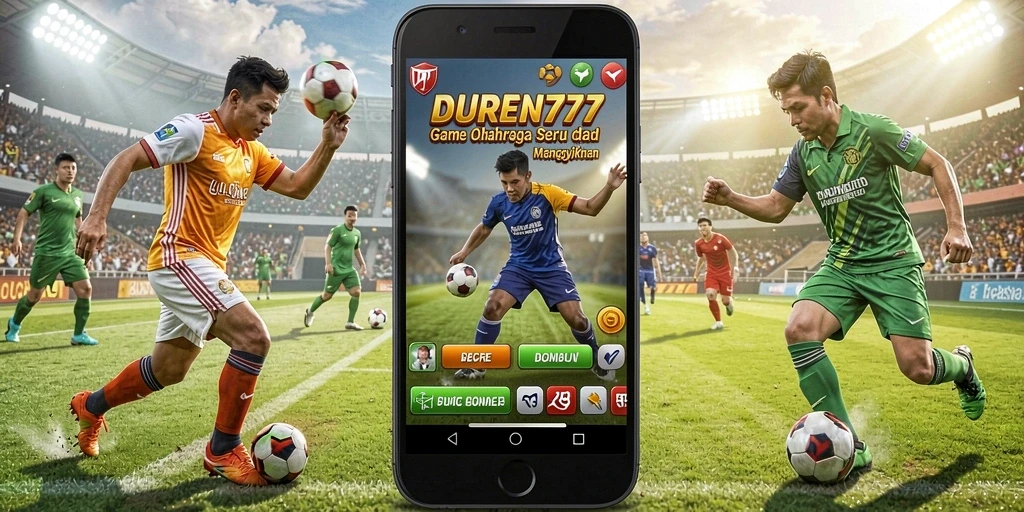 Gameplay DUREN777 yang penuh aksi olahraga.