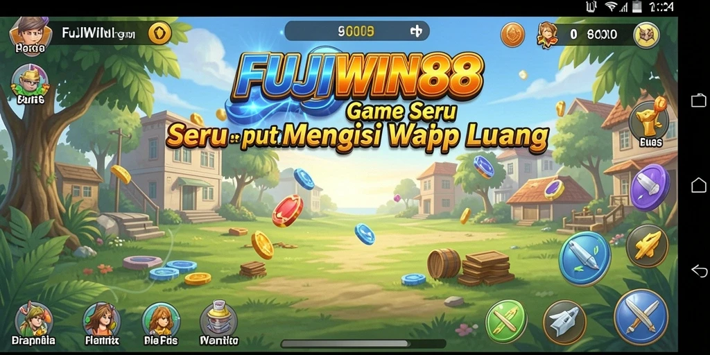 Tampilan gameplay yang menarik dan adiktif dari FUJIWIN88.