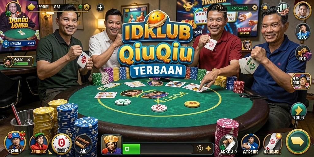 Screenshot menampilkan gameplay QiuQiu yang seru dan menantang.