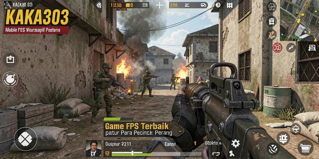 Gameplay KAKA303 yang mendebarkan dan menantang di medan perang.