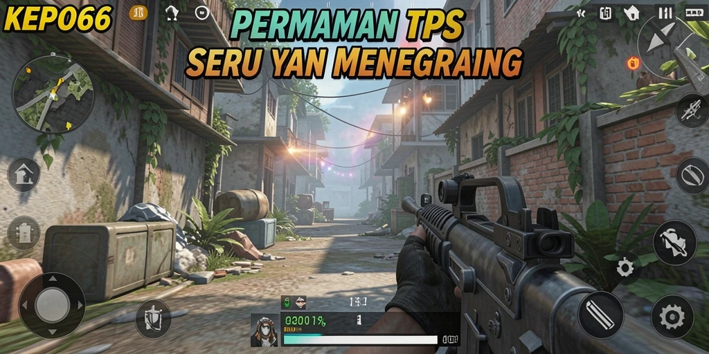 Screenshot gameplay KEPO66 dengan aksi pertempuran yang intens.