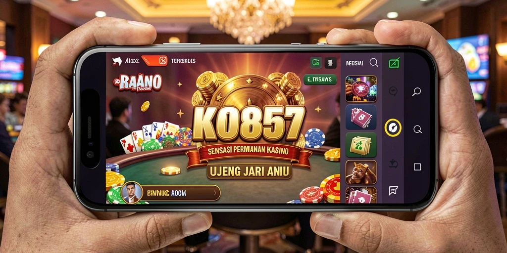 Screenshot gameplay KO857 menampilkan keseruan bermain Kasino.
