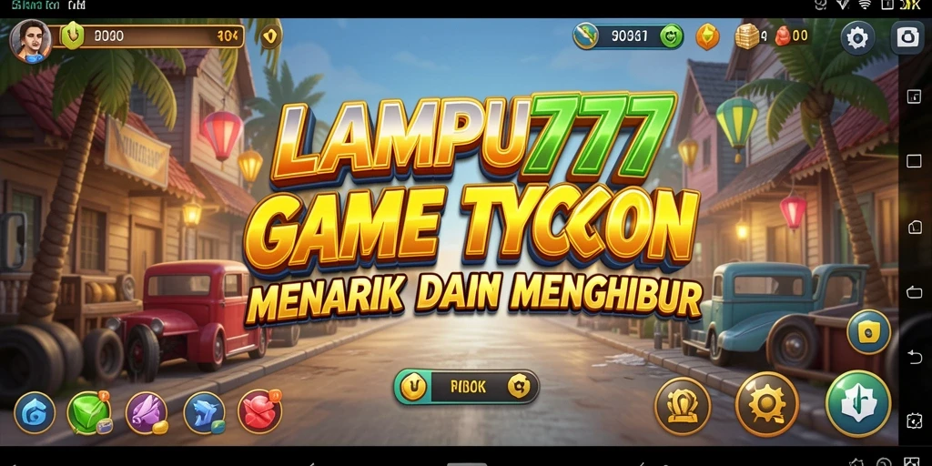 Screenshot LAMPU777 yang menunjukkan gameplay Tycoon yang seru.