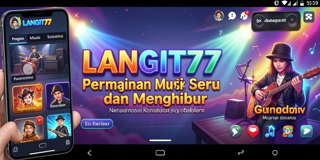 Tampilan gameplay LANGIT77 yang menarik dan seru.