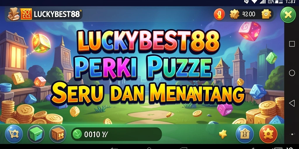 Screenshot gameplay seru LUCKYBEST88 dengan variasi teka-teki.