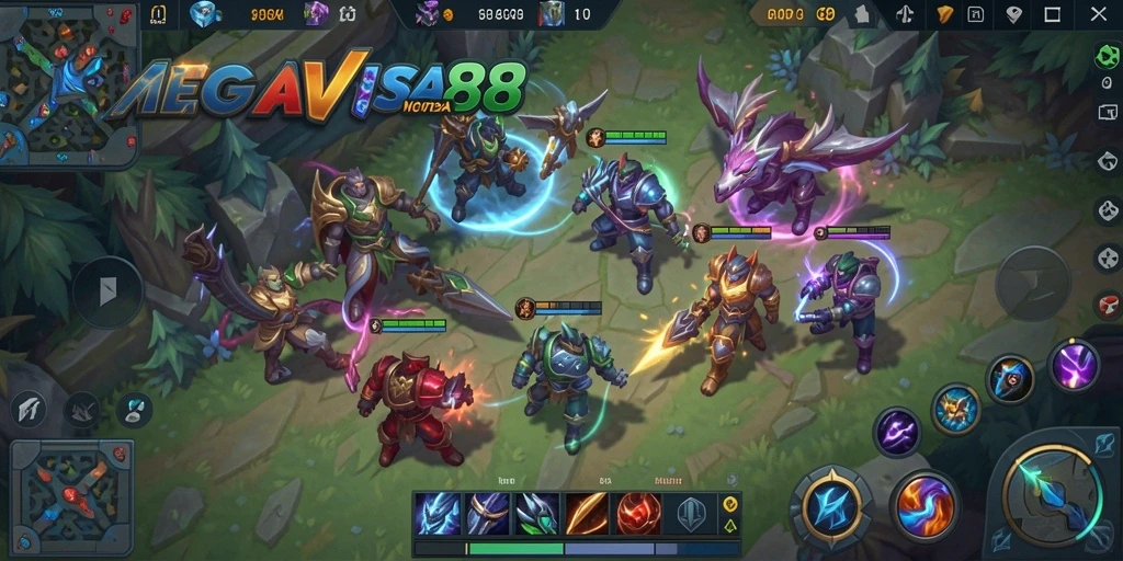 Tampilan gameplay seru dari MEGAVISA88 dengan aksi penuh strategi.