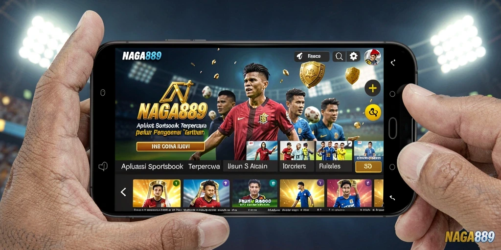 Tampilan gameplay aplikasi Sportsbook NAGA889 yang interaktif dan menarik.