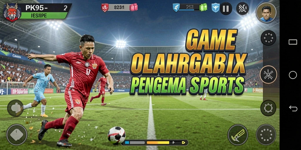 Tampilan gameplay PK95 yang seru dan mendebarkan.