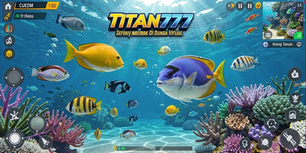 Gameplay seru menembak ikan di TITAN777.