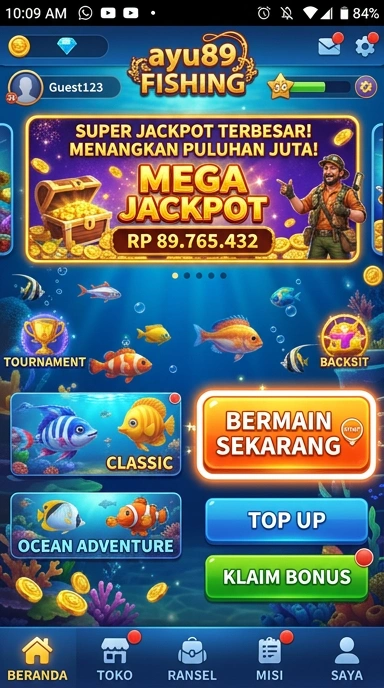 Aplikasi terbaru yang tersedia di ayu89 untuk pengguna Android.